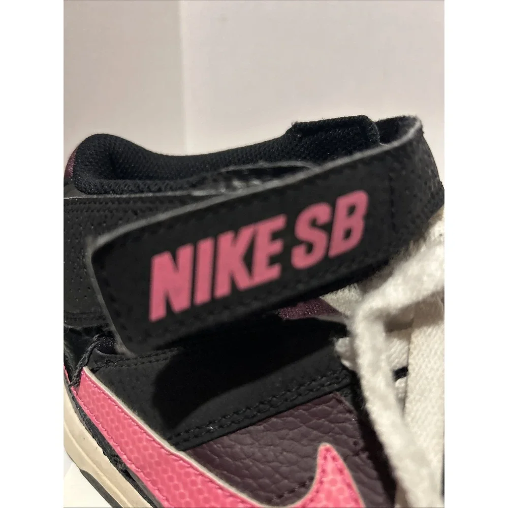 Nike SB Morgan Mid 2 JR B Shoes Pink Blast/Dark Gray 645025 060 Youth Size 5.5‎